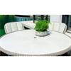 ALEXANDER ROSE HAZELMERE 6 SEAT DINING SET - GREY WEAVE