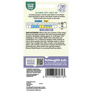 CALIFORNIAN POPPY SINGLE MIX