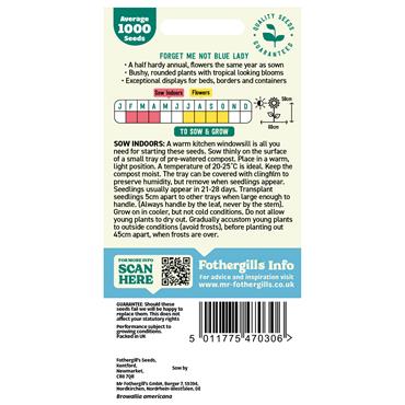 FORGET ME NOT (JAMAICAN) BLUE LADY