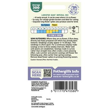 LARKSPUR GIANT IMPERIAL MIX