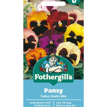 PANSY SWISS GIANTS MIX