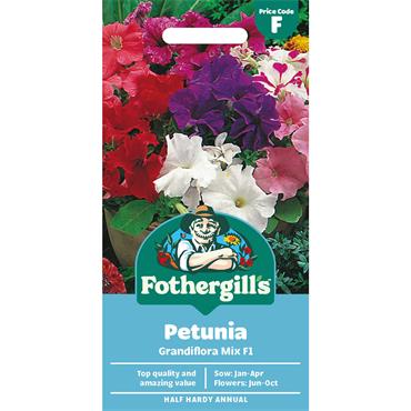 PETUNIA MR F'S GRANDIFLORA MIX F1