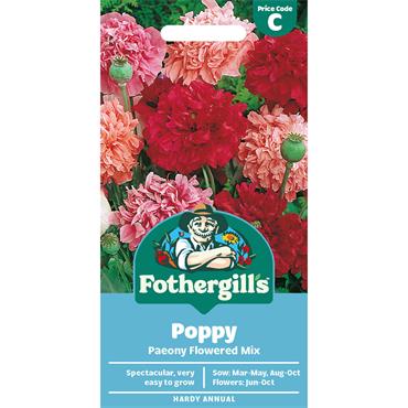 POPPY PAEONY FLOWERED MIX