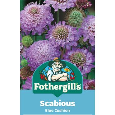 SCABIOUS BLUE CUSHION