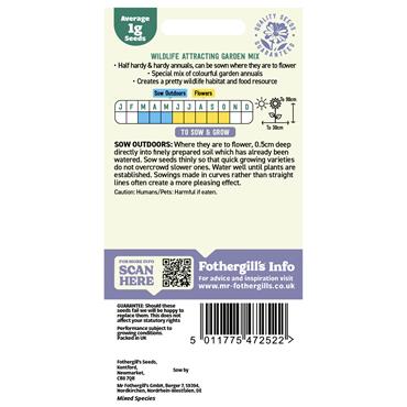 WILDLIFE ATTRACTING GARDEN VARIETIES MIX