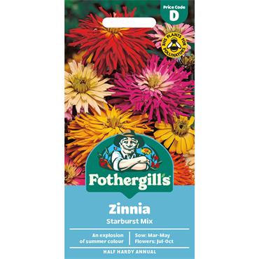 ZINNIA STARBURST MIX