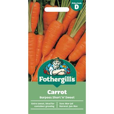 CARROT BURPEES SHORT 'N' SWEET