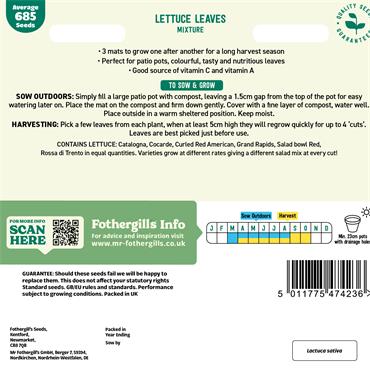 LETTUCE LEAVES MIXTURE