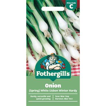 ONION (SPRING) WHITE LISBON WINTER HARDY