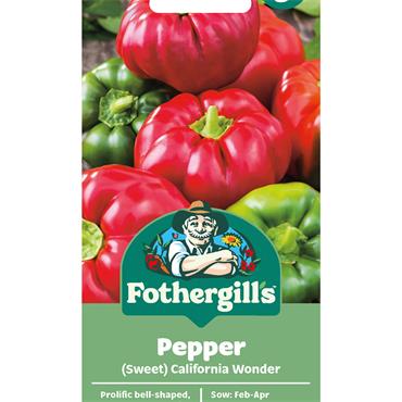 PEPPER (SWEET) CALIFORNIA WONDER