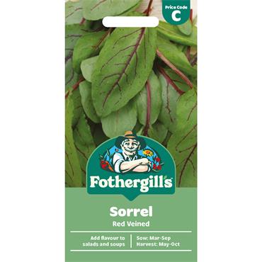 SORREL RED VEINED