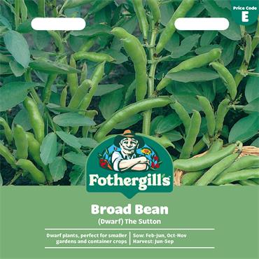 BROAD BEAN (DWARF) THE SUTTON