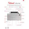 GRILLSTREAM ISLAND 6 BURNER HYBRID BARBECUE