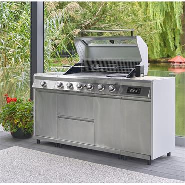 GRILLSTREAM ISLAND 6 BURNER HYBRID BARBECUE