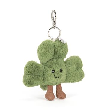 JELLYCAT AMUSEABLES SIOFRA SHAMROCK BAG CHARM