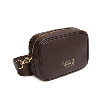 ALICE WHEELER MINI SOHO CHOCOLATE CROSSBODY BAG