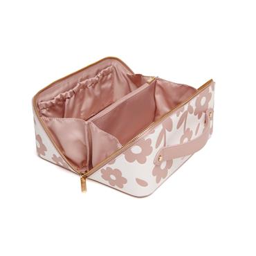 ALICE WHEELER TRAIN CASE PINK FLORAL