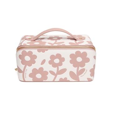 ALICE WHEELER TRAIN CASE PINK FLORAL
