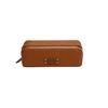 ALICE WHEELER TRAIN CASE FUDGE SUEDE SMALL