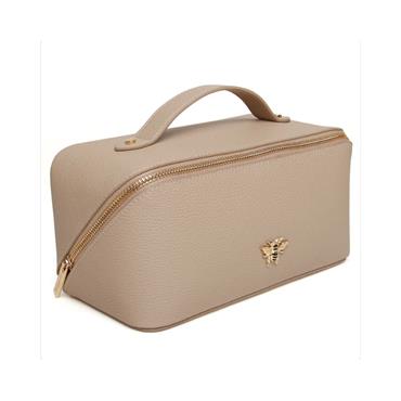 ALICE WHEELER TRAIN CASE STONE LARGE