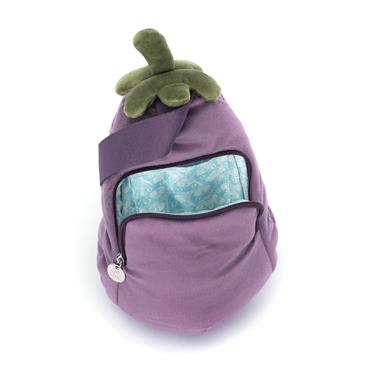 JELLYCAT AMUSEABLES AUBERGINE BUM BAG
