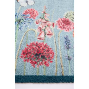 HUG RUG BUTTERFLY GARDEN BLUE 65X85