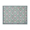 HUG RUG DITSY FLORAL GREEN 65X85