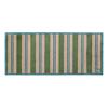 HUG RUG TIMELESS STRIPE GREEN RUNNER 65X150