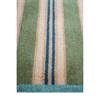 HUG RUG TIMELESS STRIPE GREEN RUNNER 65X150