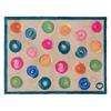 HUG RUG PAINTED SPOTS MULTI 65X85