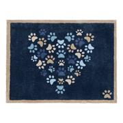 HUG RUG PAWS FOR LOVE BLUE 65X85