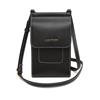 ALICE WHEELER SLOANE MINI BLOOMSBURY CROSSBODY PHONE BAG - BLACK
