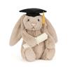 JELLYCAT BASHFUL BUNNY GRADULATION OUTFIT