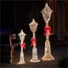 THREE KINGS GLITTERTWIST GOLD LAMP POST 90CM