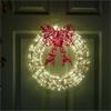 THREE KINGS 960 LED GALAXY WREATH - WARM WHITE 40CM