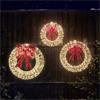 THREE KINGS 2000 LED GALAXY WREATH - WARM WHITE 60CM