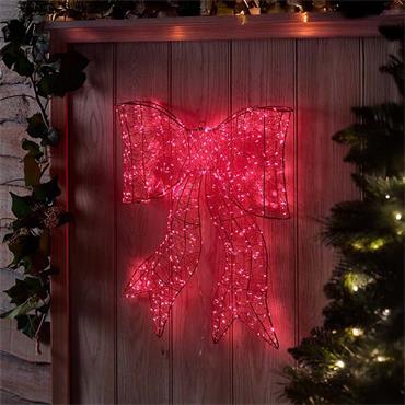 THREE KINGS LED GALAXY BOW - RED
