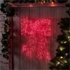 THREE KINGS 650 LED GALAXY BOW - RED 40CM