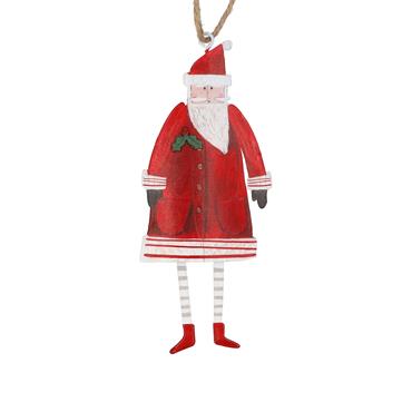 GISELA GRAHAM TIN DEC 13CM SANTA