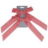 GISELA GRAHAM VELVET BOWS DUSKY PINK PACK/2