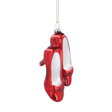 GISELA GRAHAM RED RUBY GLASS STILETTOS DEC