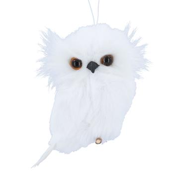 GISELA GRAHAM WHITE FLUFFY OWL DEC