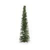GISELA GRAHAM SLIM GREEN GLITTER WIDE BRISTLE TREE SML