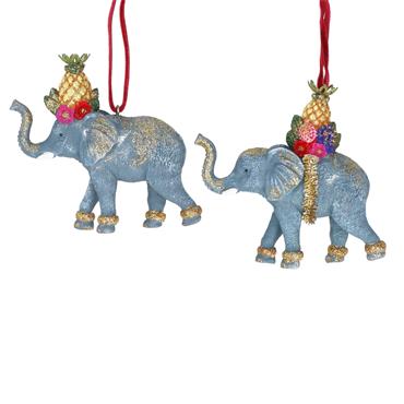 GISELA GRAHAM RESIN ELEPHANT 8CM FANTASIA