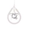 FLORALSILK TEARDOP HANGING GEM 9CM