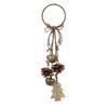 FLORALSILK BELLS & PINECONE HANGER 40CM
