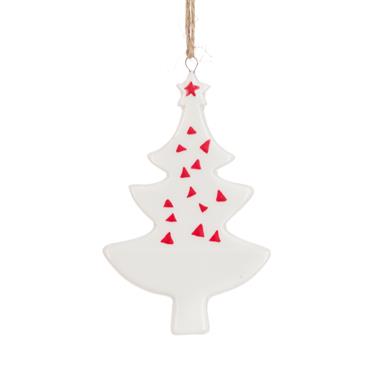 FLORALSILK CERAMIC TREE HANGER 11CM