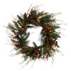 FLORALSILK ASHWELL WREATH 60CM