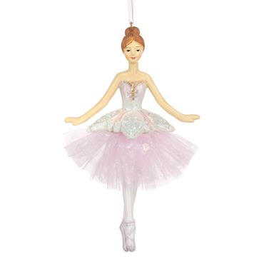 FLORALSILK RESIN BALLERINA HANGER 13CM