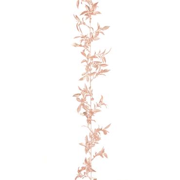 FLORALSILK SPARKLE MINI LEAF GARLAND 180CM ROSE GOLD